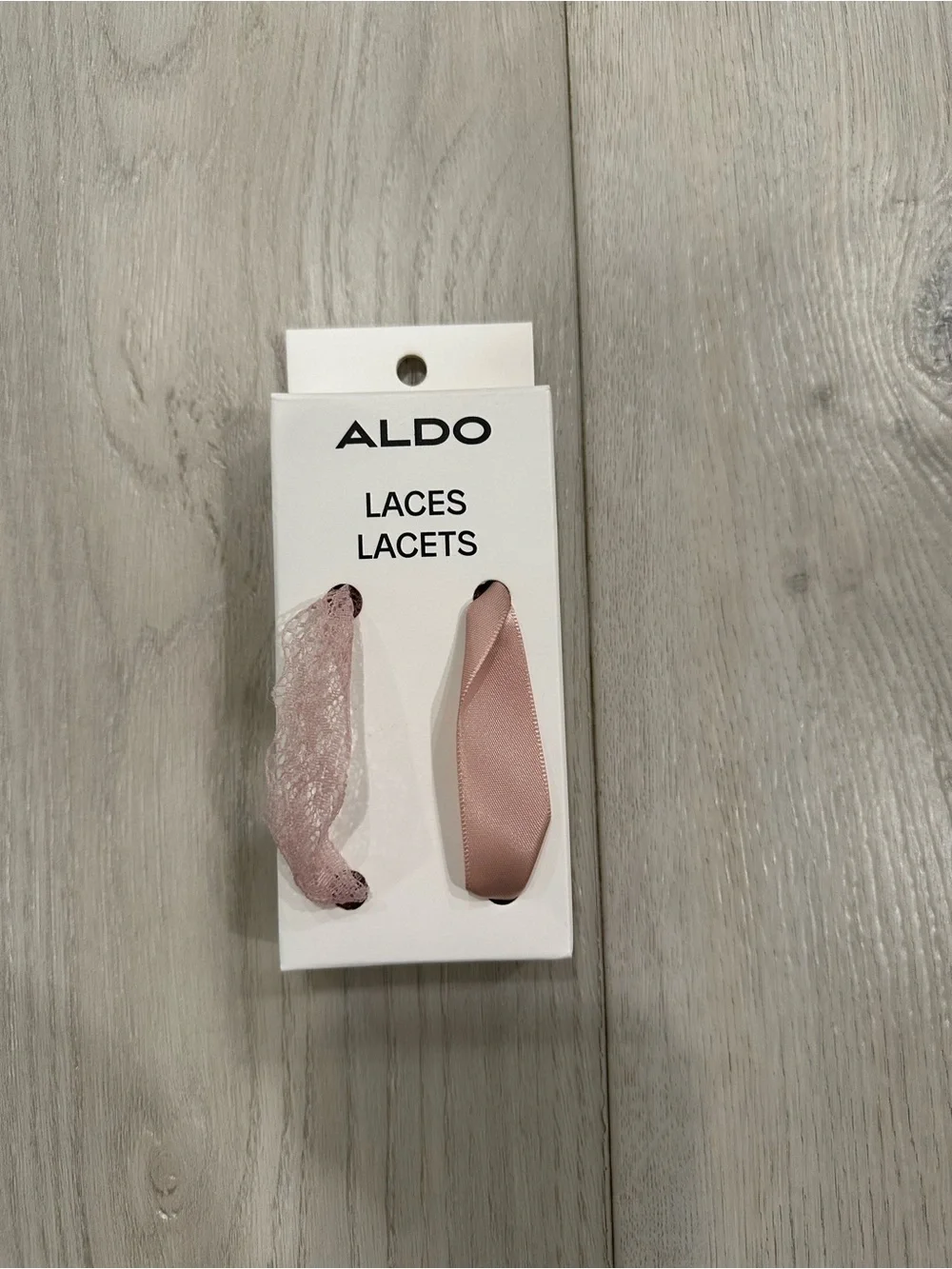 Aldo Pink Decorative Laces